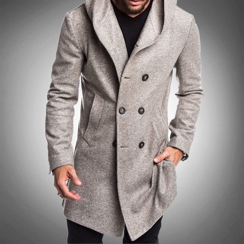 Diot-Milan Classic Wool Blend Coat