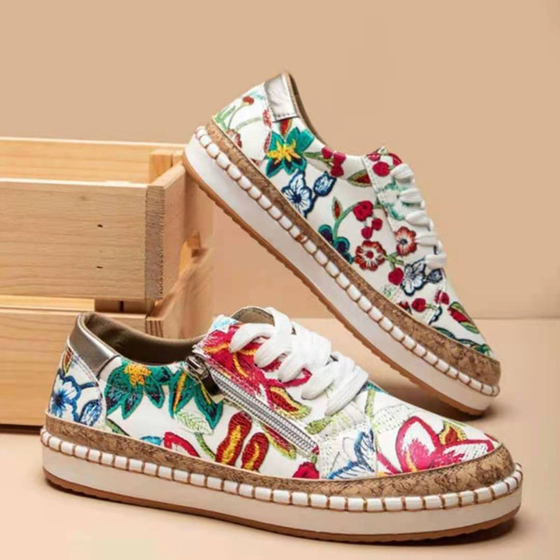 Marie-Caley Vibrant Floral Sneaker