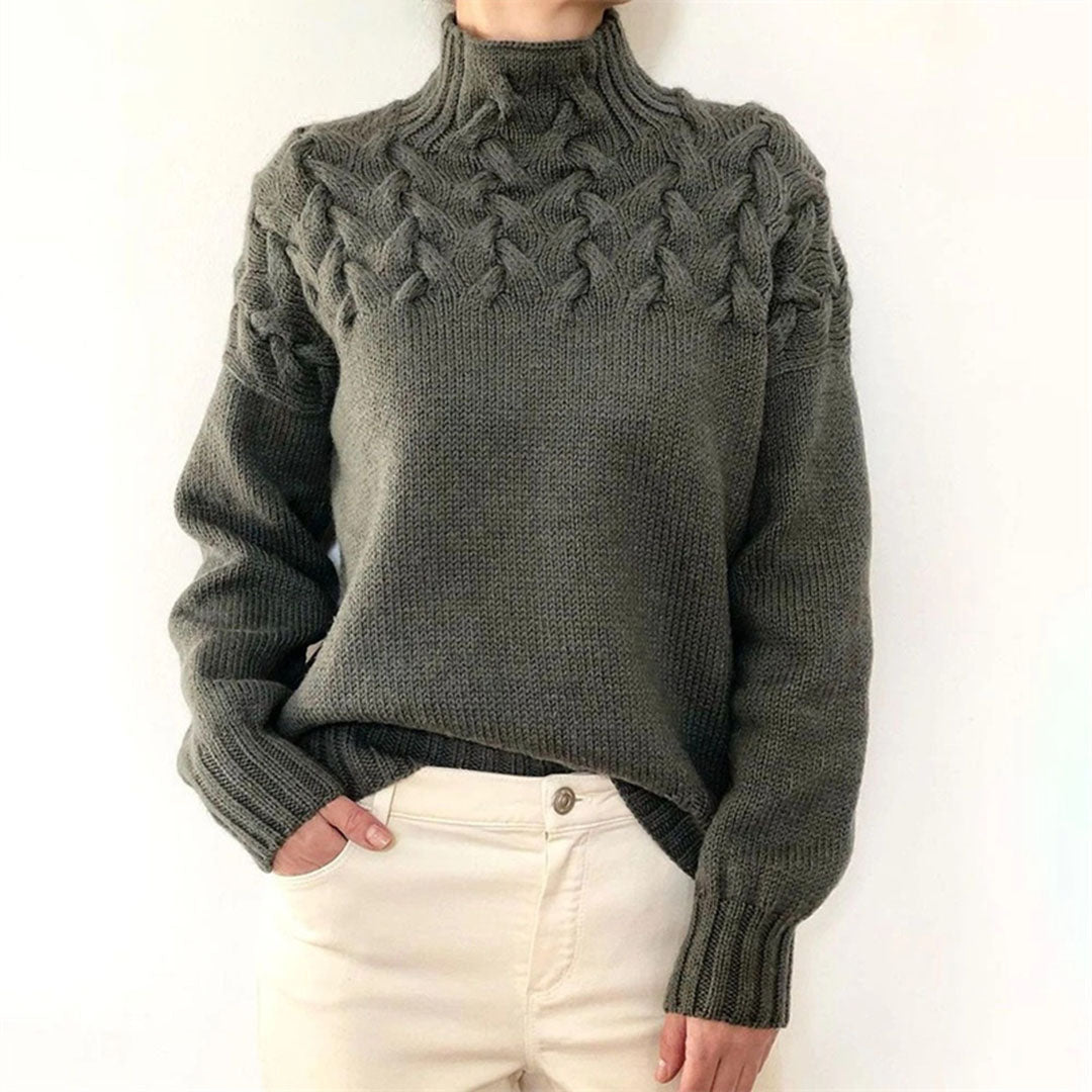ISABELLA-LUCIA COMFY TURTLENECK SWEATER