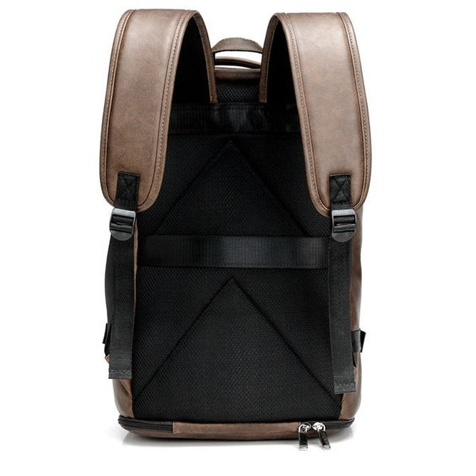 Milano-Calou Functional Leather Backpack