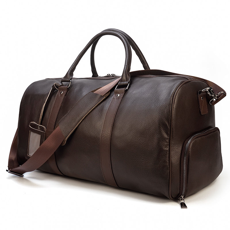 Valentino Genuine Leather Luxury Duffle Bag
