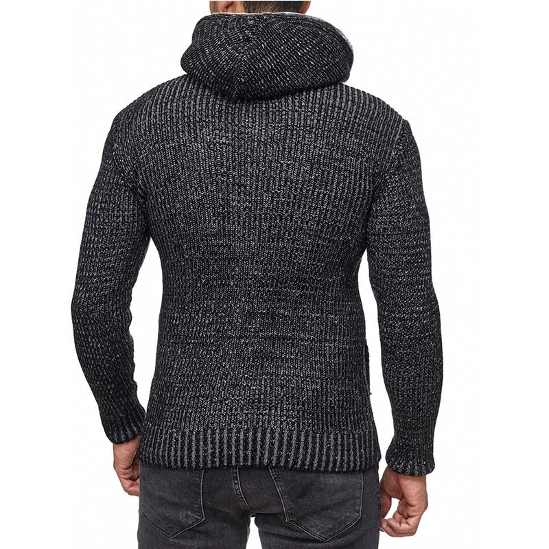 Milano-Calou Slim Fit Zip-Up Hoodie - Bellezza Republic