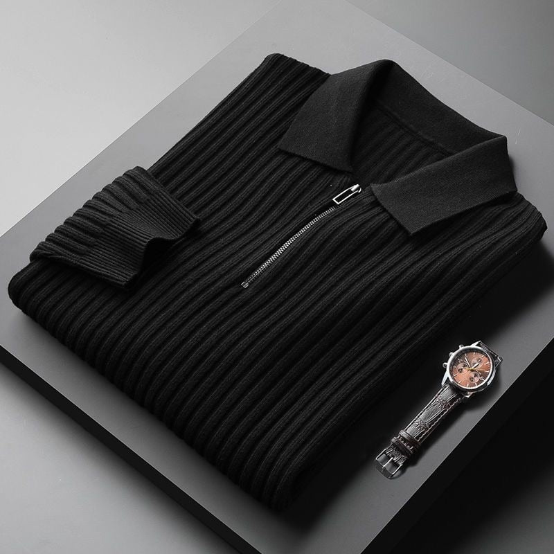 Milano-Calou Premium Polo Sweater