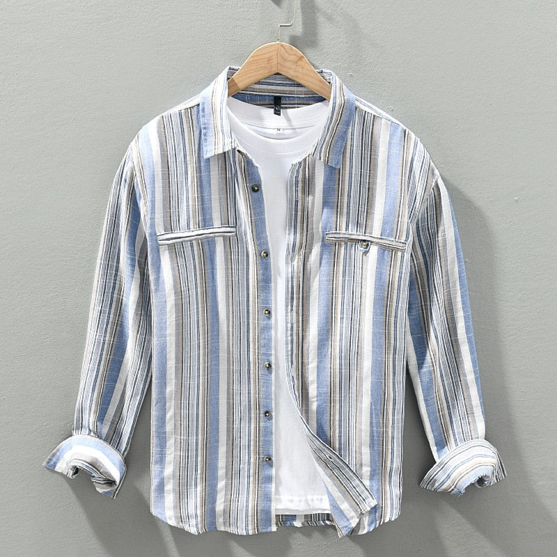 Moriso PrestigeCraft™ Contemporary Linen Shirt