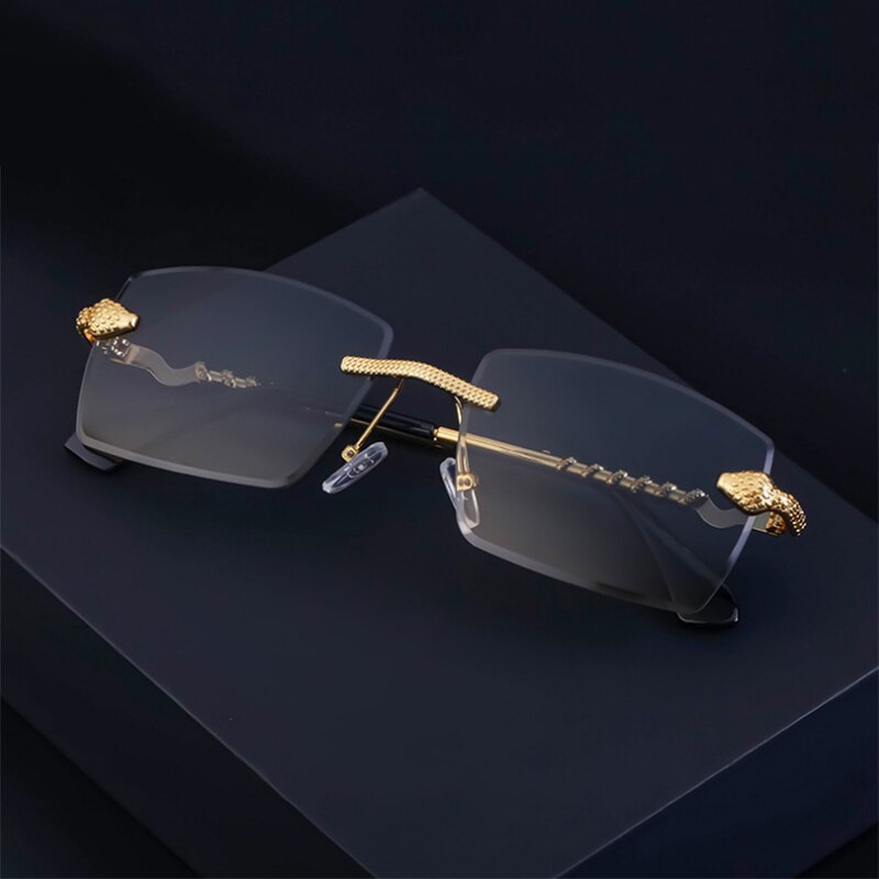 Valentino Classic Rimless Sunglasses