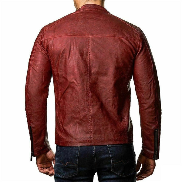 Tom Harding Premium Leather Jacket - Bellezza Republic