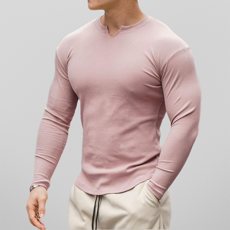 Muscle Fit Cotton Shirt