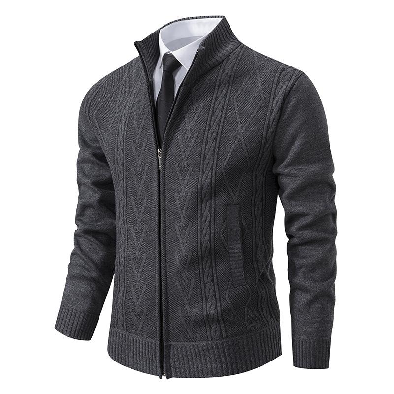 REMY-DOÎR VINTAGE JACQUARD CARDIGAN